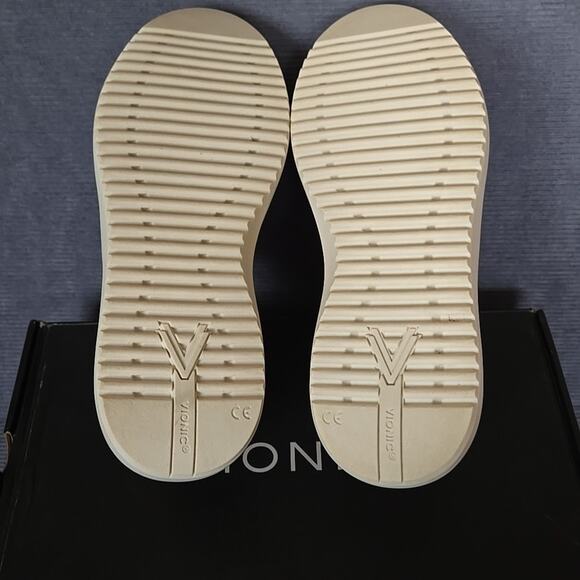 Vionic Kearny NEW Women's Platform Slip-On Comfort Sneaker Rose Gold Size 9 WIDE - Picture 6 of 11